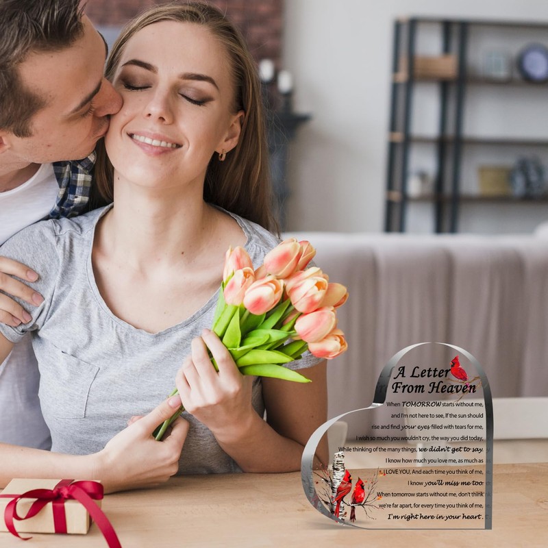 Sympathy Gifts, Red Cardinal Gifts - A Letter from Heaven