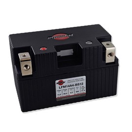 Shorai LFM Lithium-iron Battery w/BMS, LFM14A4-BS12, 4.5Ah 13.2V, 59.4WHr, "A" Type, Case 4