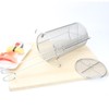 Stainless Steel Spice Seasoning Strainer Collapsible Telescopic Handle Soup Seasonings