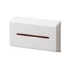 ideaco(イデアコ) Wall-mountable Regular Size Tissue Holder WALL2 White