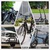 NineLeaf Bike Alarm Anti Theft with Remote Control, Rechargeable Bike