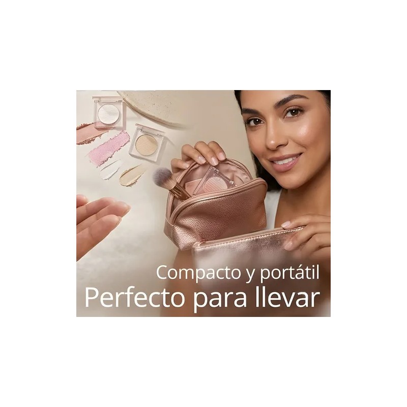 Iluminador Facial 2 En 1 Rubor Glow Natural Larga Duración