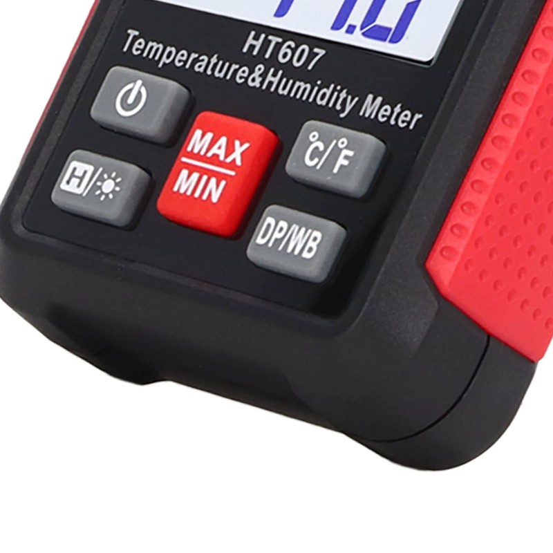 Kadimendium Handheld Temperature Humidity Meter High Accuracy ABS Hygrometer Thermometer
