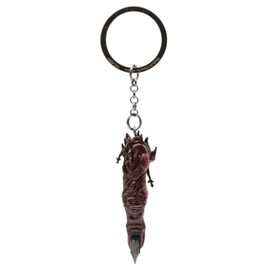 ABYSTYLE - JUJUTSU KAISEN Keyring 3D Finger Sukuna, Red, H 6 cm x L 1.8 cm x P 1 cm, red