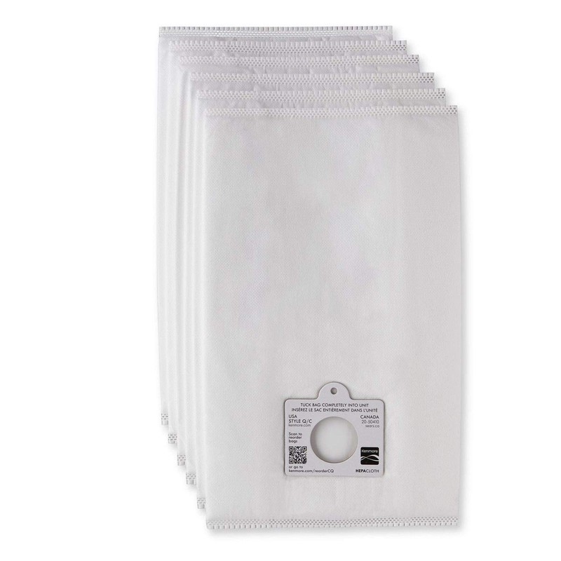Kenmore Canister Vacuum Bags Type Q & C (6)