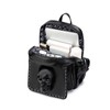 SandraWang Bold Gothic 3D Skull Backpack - PU Leather Bagpack