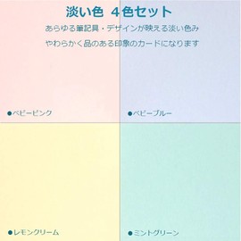 Paper Entrance Message Cards Business Cards 100 Blank Labels Tags Pastel Colors 55057