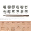 12Pcs Stamping Punch Tool Tang Dynasty Flower Design DIY Vegetable