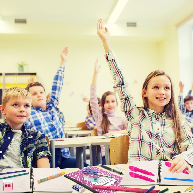 Gilprop 6 Boxes 72-Pieces Back to School Supply Bulk School