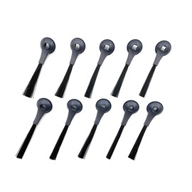 Sionlan 10 Pack Side Brushes Replacement Part Compatible with Shark ION Robot IQ R101AE(RV1001AE), IQ R101(RV1001), RV1000 AV911S AV2501AE RV2502AE Vacuum Cleaner Accessories Compare Part #102KY1000