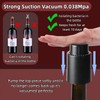 Wine Bottle Stoppers 2 Pack Reusable Vacuum Sealer with Adjustable