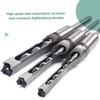 Square Hole Drill Bits, 7Pcs Wood Splitter Drill Bit Set,