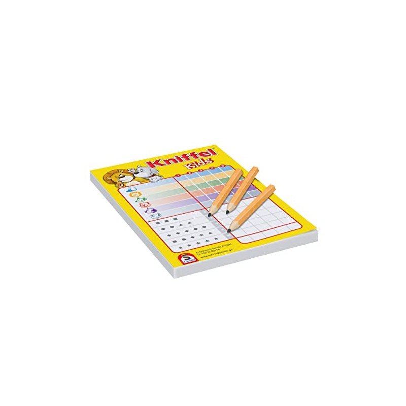 Schmidt Spiele 40535 Kniffel Kids, Kinderspiel, bunt