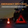 YIERBLUE Rechargeable Spotlight,Handheld Rechargeable Spotlight 18W Waterproof Flashlight, Super Bright