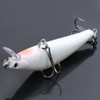 3D Minnow Luminous Fishing Lure Bass Crankbait Hooks 8.2cm 8g