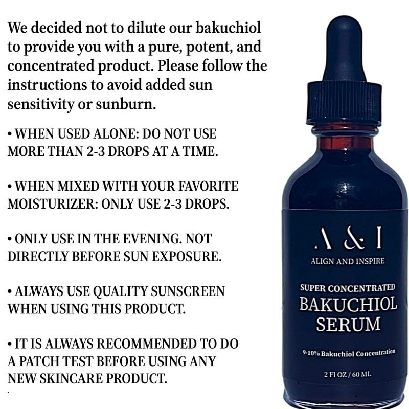 Generic 100% Pure, Cold Pressed, Bakuchiol Serum 2 oz, Plant-Based