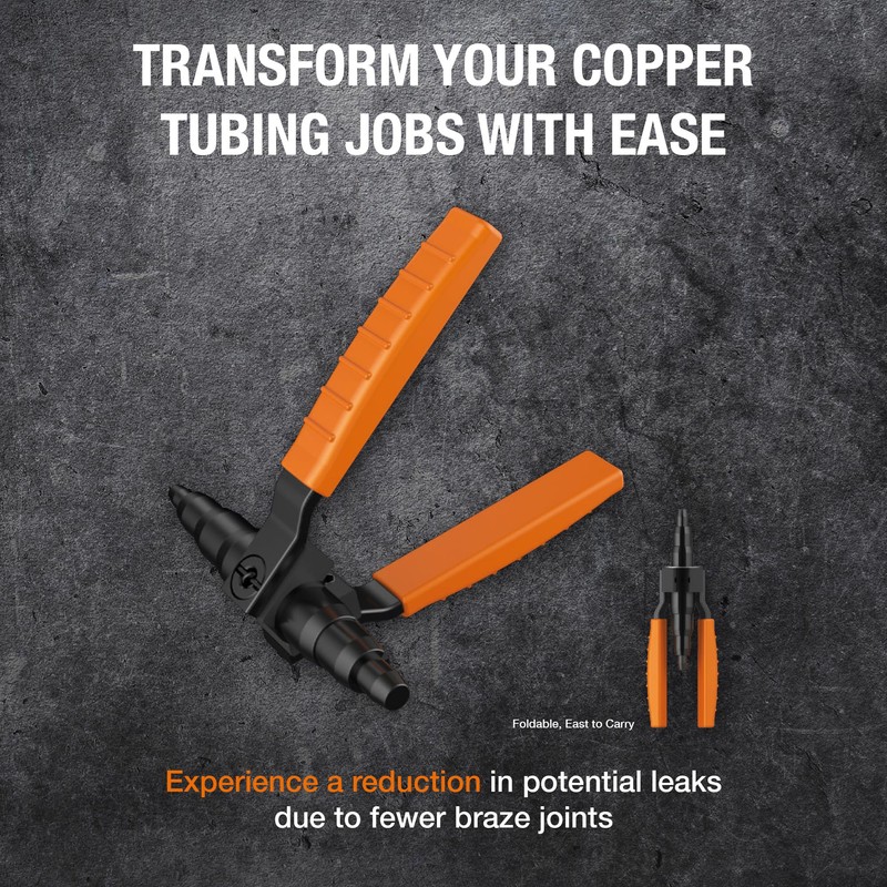 NAVAC NTE7 Manual Tubing Expander | Foldable Swaging Tool |