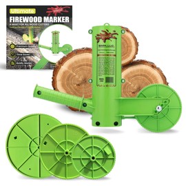 THE MINGO Marker Firewood Measuring Tool - Chainsaw Firewood Marking Tool - Log Paint Marker -Firewood Measuring Tool for Chainsaw - Logging Tools