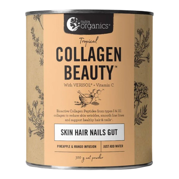 Nutra Organics Collagen Beauty - Tropical - 300gm
