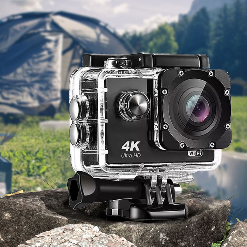 4K 30FPS Action Camera Ultra HD Underwater Camera 98FT Waterproof