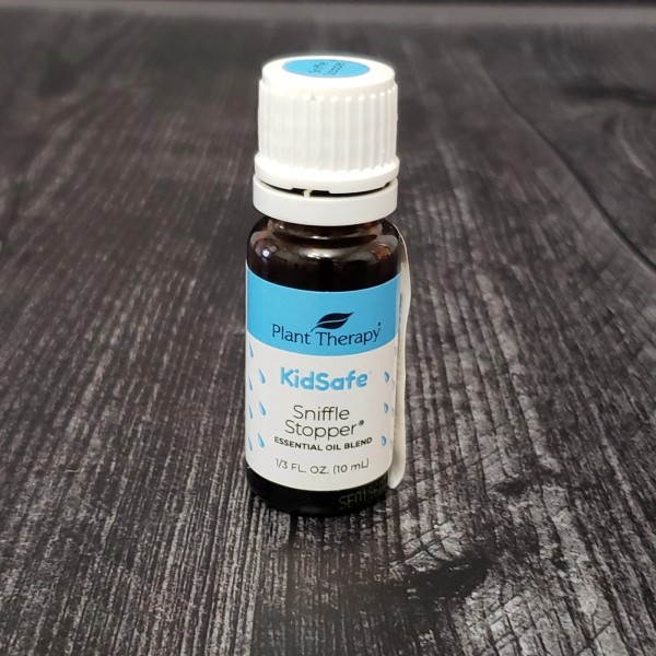 Plant Therapy Sniffle Stopper Essential Oil Blend, Single 10ml Dropper