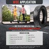 60/70-6.5 Tubeless Tires,10 x2.50-6.5 Scooter Tire with Straight Nozzle Replacement