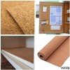 Natural Cork Board Textured Vinyl Wrap Underlayer Shelf Sheet Roll