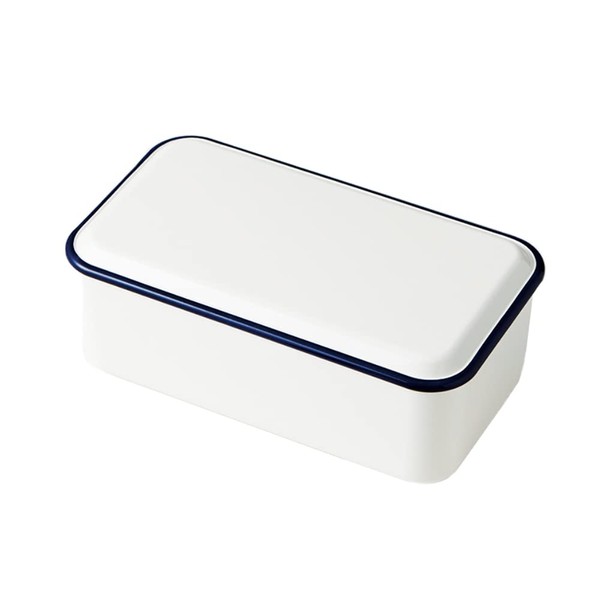 Takenaka Retro Moda Lunch Box, Square Wide Lunch, Navy, 32.0