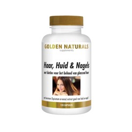 Golden Naturals Haar, Huid & Nagels 120 vega caps