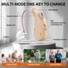Hearing Aids for Seniors, OTC Hearing Aid Rechargeable with Noise