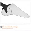 Pizza Cutter and Server Slicer Super Sharp Stainless Steel Wheel