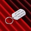 VANLOVEMAC National Boyfriend Day Gifts Funny Keychain for Boyfriend Boo