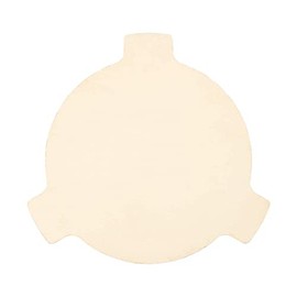 BBQGUYS Victory Ceramic Heat Deflector for 21-Inch Kamado Grill & Smoker - VCT-K-PZ17