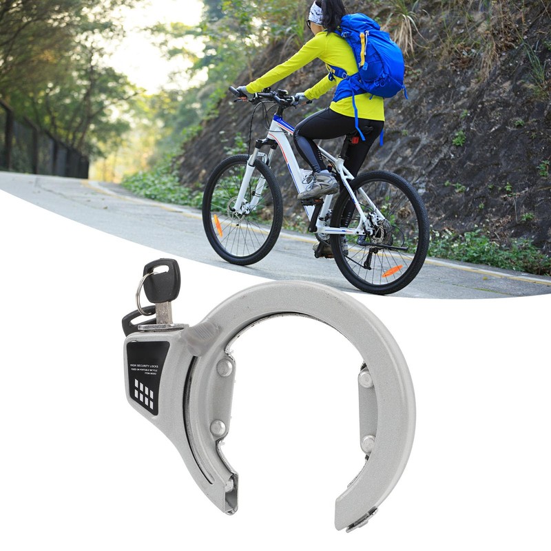 Bike Anti Theft Lock, High Strength Horseshoe Bike Lock for