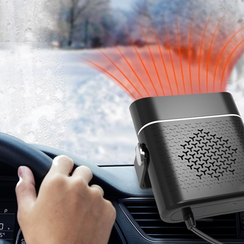 Car Heater Multi Angle Rotation Car Heater Portable Windshield Defogger