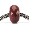 Trollbeads Jasper Red TSTBE-20035, One size, Silver/stone, Jasper