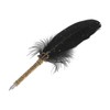Quill Pen Set Retro Elegant Exquisite Pattern Smoothing Writing Feather