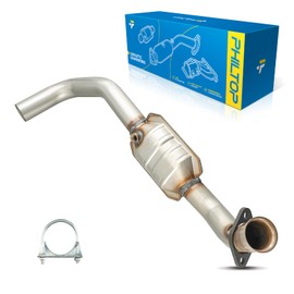 PHILTOP Catalytic Converter Kit Compatible with Ford, Lincoln 2004-2008 F-150 5.4L, 2006-2008 Mark LT 5.4L High Flow Catalytic Converter for 53569, 645217, 30494 (EPA Compliant)