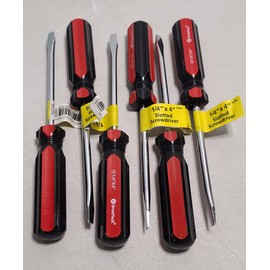 6 Count Flat-Head Screwdrivers