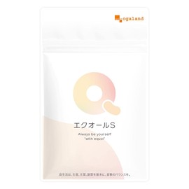 オーガランド (ogaland) エクオール S (30粒 / 約1ヶ月分) 大豆イソフラボン サプリ (エイジングケア/ゆらぎ) 女性 サプリメント