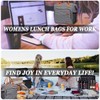 TuErCao Lunch Bag Women Insulated Lunch Box for Work Leakproof