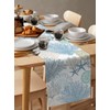 Starfish Ocean Coral Shell Table Runner Kitchen Dining Table Runners