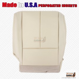 US Auto Nation 832-790-4949 2015 - 2023 FITS Nissan Murano Driver Bottom Perforated Leather Seat Cover Tan