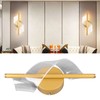 18W Spiral Modern LED Indoor Wall Sconce Lighting Acrylic Indoor
