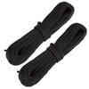 VIDETOL 2 Pack 60m Black Nylon Rope, 6MM Thick Heavy
