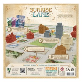 Horrible Guild: Sunrise Lane - Juego de mesa de estrategia, bienes raíces y edificios, 2-4 jugadores, 45 minutos, a partir de 8 años