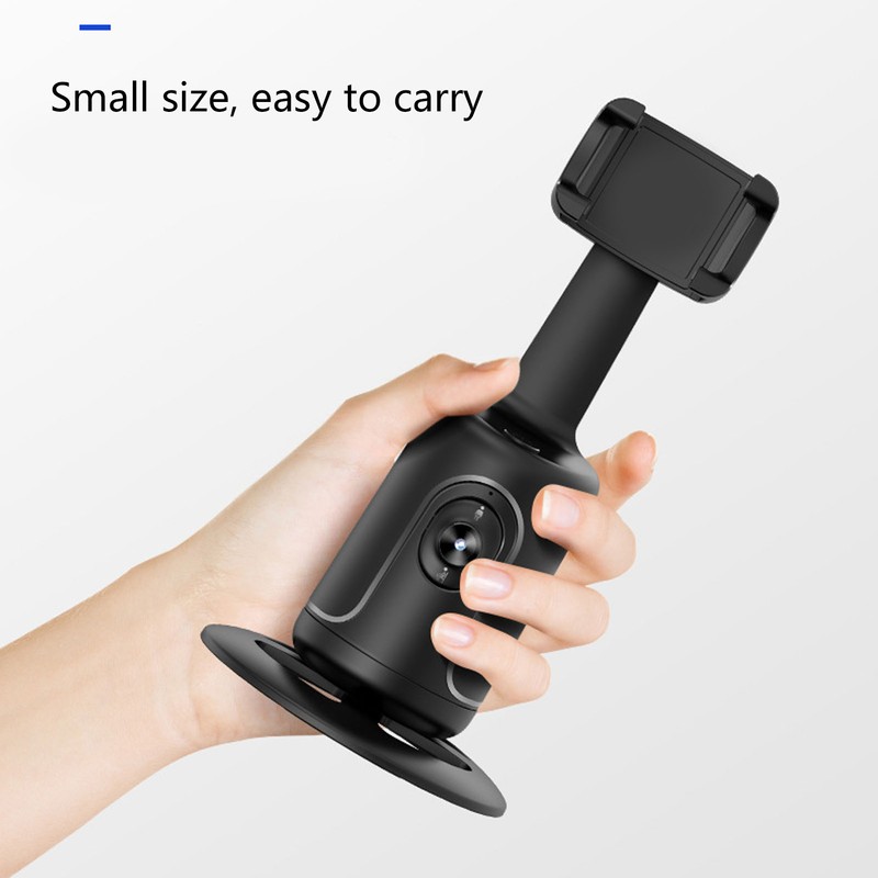 Auto Face Tracking Phone Holder 360 Degree Rotation ABS Phone