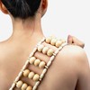Hovom Wood Back Massage Roller Rope Tool,Lymphatic Drainage,Wood Therapy Massage