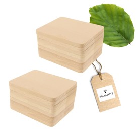 16 x Hofmeister® wooden coasters, 10 cm, decorative coasters for glasses and Raclette-Pans, prevents stains, heat-resistant beech boards from Europe