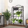 XAONIEN Kitchen Metal Bakers Rack Microwave Oven Stand Kitchens with